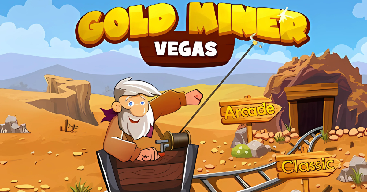 Captura de pantalla del gameplay de Gold Miner